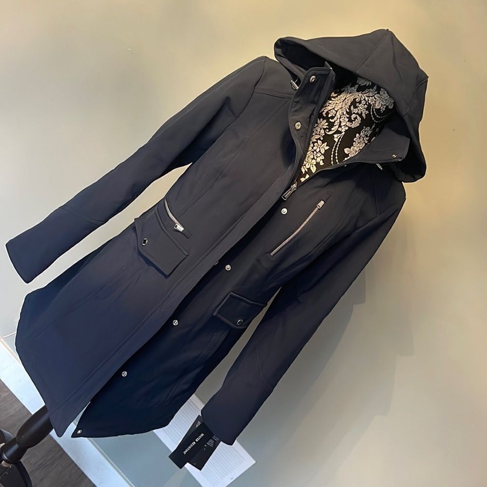 London Fog Navy  Trench Jacket NEW Small